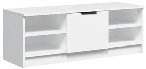 vidaXL Έπιπλο Τηλεόρασης Λευκό 102x35,5x36,5 εκ. Επεξεργασμένο Ξύλο
