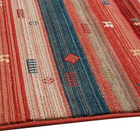 Χαλί (200x290) Polcarpet Kazak Oriental 724 Bordo Rose