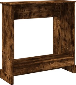 vidaXL Πλαίσιο Τζακιού Καπνιστή Δρυς 90x30x90 εκ. από Επεξ. Ξύλο