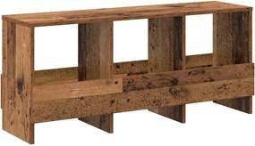 vidaXL Ράφι Περιοδικών Παλιό ξύλο 102 x 30 x 45 εκ.