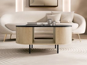 Τραπεζάκι σαλονιού Lygrint-mauro marmaro - mauro