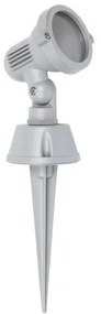 Σποτ Φωτιστικό Δαπέδου Κήπου Ασημί 7685 Spotlight-7685-Ασημί 7685