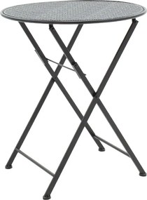 Τραπεζαρία Walen pakoworld σετ 3τεμ μέταλλο μαύρο