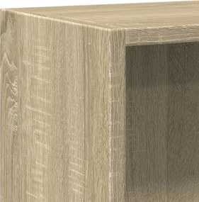 vidaXL Βιβλιοθήκη Χρώμα Sonoma Δρυς 40 x 24 x 75 εκ. από Μοριοσανίδα