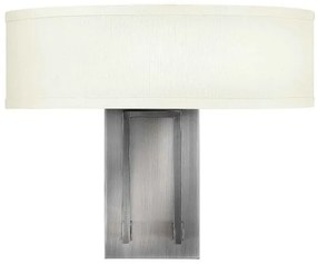 Απλίκα Φωτιστικό Τοίχου 2xE14 Νίκελ Αντικέ Hampton HK-HAMPTON2 Elstead Lighting-HK-HAMPTON2-Νίκελ Ματ HK-HAMPTON2