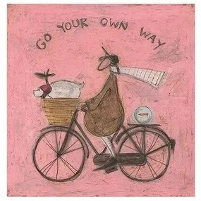 Εκτύπωση τέχνης Sam Toft - Go Your Own Way