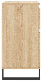 vidaXL Συρταριέρα Sonoma Δρυς 60x35x70 εκ. Επεξεργασμένο Ξύλο