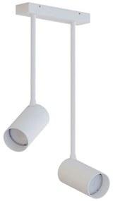 Φωτιστικό Οροφής - Σποτ Mono Long 7726 2xGU10 10W White Nowodvorski Metal, Plastic