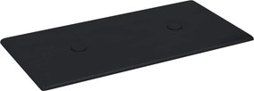 vidaXL Κεφαλάρι Τοίχου 12 pcs Μαύρο 30 x 15 cm Τεχνητό Δέρμα