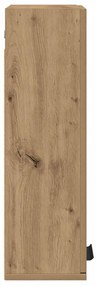 vidaXL Ντουλάπι Μπάνιου Επιτοίχιο Artisan Δρυς 32 x 20 x 67 εκ.