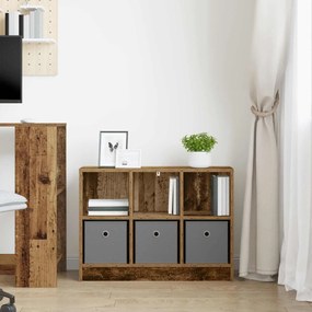 vidaXL Πλαϊνό γραφείο Παλιό ξύλο 73,5 x 22,5 x 53,5 εκ