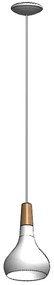 Φωτιστικό Οροφής Sabinar 96981 White Eglo Metal,Wood
