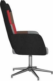 vidaXL Πολυθρόνα Relax Σχέδιο Patchwork Υφασμάτινη