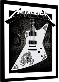Κορνιζαρισμένη αφίσα Metallica - Papa Het Guitar