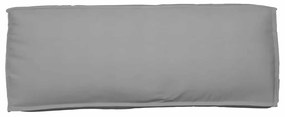 vidaXL Μαξιλάρι παλέτας για πλάτη Γκρι 120 x 40 x 12 cm Ύφασμα Oxford