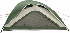 vidaXL Σκηνή Κάμπινγκ 1 Ατόμου Αδιάβροχη Πράσινη