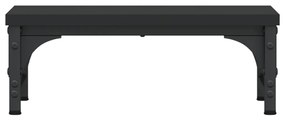vidaXL Βάση Οθόνης Μαύρη 37 x 23 x 14 εκ. από Επεξεργασμένο Ξύλο