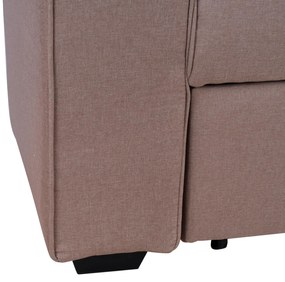 Καναπές - Κρεβάτι Kanna 2θέσιος Ύφασμα Μπέζ 175x100x83 εκ. 175x100x83 εκ.
