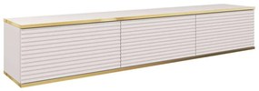 Έπιπλο Τηλεόρασης Loro Plus II 162686819 175x32x30cm White-Gold