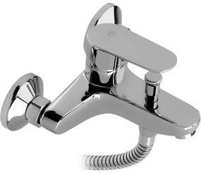 Μπαταρία Μπάνιου Lux 11-5021 Πλήρης Chrome Gloria Metal