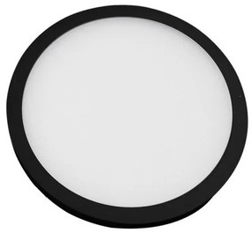 Φωτιστικό Οροφής Πάνελ LED 7W 3000K Μαύρο 19170 Zambelis-19170-Μαύρο 19170