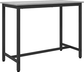 vidaXL τραπέζι Γκρίζο Σονομα 100 x 50 x 76,5 εκ.