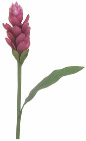 Διακοσμητικό Κλαδί-Λουλούδι 3-85-246-0284 100cm Green-Pink Inart Πλαστικό