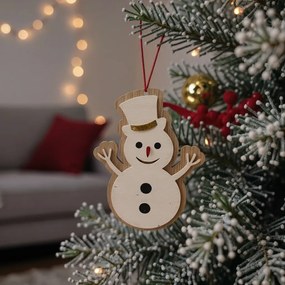 Κρεμαστό διακοσμητικό Χιονάνθρωπος