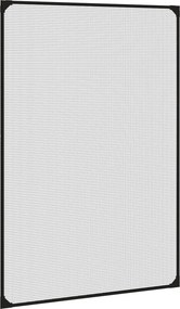 vidaXL Σήτα Εντόμων Μαγνητική για Παράθυρα Ανθρακί 80x120 εκ.