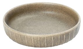 Μπωλ Σερβιρίσματος Ρηχό Stoneware Gobi Beige-Sand Matte ESPIEL 15x3,7εκ. OW2008K6