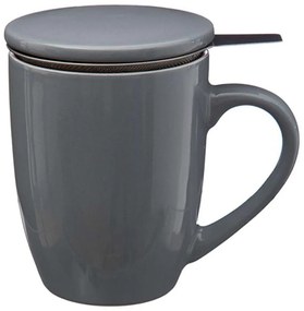 Κούπα Με Φίλτρο 07.154002A 320ml Κεραμική Grey Ceramic
