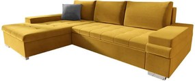 Γωνιακός καναπές Bangkok Mini-Moustardi