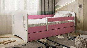 Παιδικό κρεβάτι Classic II-Roz-140 x 80