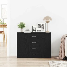vidaXL Μπουφές από Μαύρη Δρυς 88x30x64 εκ. από Τεχνητό Ξύλο