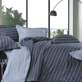 Σεντόνια Harry (Σετ 4τμχ) Grey Melinen Υπέρδιπλο 230x270cm 100% Βαμβακοσατέν