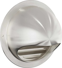 vidaXL Καπάκια Αερισμού 2 τεμ. Ασημί 150 mm Ανοξείδωτο Ατσάλι