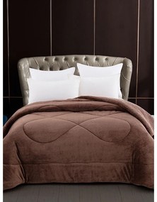 Κουβερτοπάπλωμα Clio Brown Υπέρδιπλο (220x240)