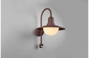 Απλίκα Φωτιστικό Τοίχου E27 40W IP44 Norman 207269124 Trio Lighting-207269124-Σκουριασμένο 207269124