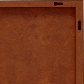 vidaXL Διακοσμητικό Κήπου Σχέδιο Ορίζοντας 105x55 εκ. Ατσάλι Corten