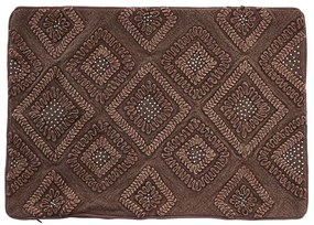 Κάλυψη μαξιλαριού DKD Home Decor 60 x 1 x 40 cm Καφέ Ρόμπος