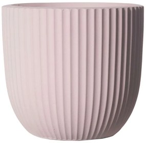 Κασπώ Πήλινο Stripe A-3270-8 28x28x25cm Pink Supergreens Clay