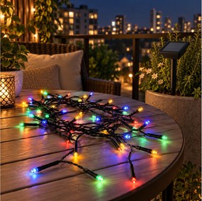 ΣΥΡΜΆΤΙΝΑ &amp; PVC ΛΑΜΠΆΚΙΑ LED SOLAR LED LIGHT CHAIN 50PCS CZ6500750