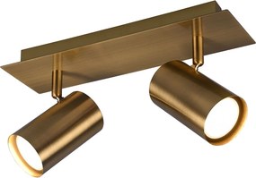 Σποτ Δίφωτο Trio Lighting Marley Gold 802400204