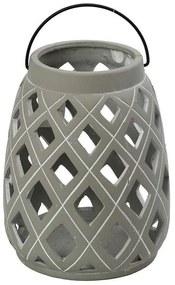 Φανάρι ERT364 17,5x17,5x22cm Grey Espiel Ceramic