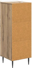 vidaXL Ντουλάπι με Συρτάρια 33 x 34,5 x 92 εκ. Επεξεργασμένο Ξύλο