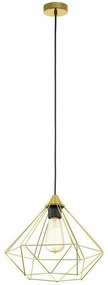 Φωτιστικό Οροφής 43679 Tarbes 1/E27 Ø325 Black-Brass Eglo Metal