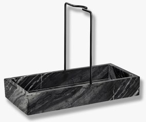 Οργανωτής Πλυσίματος Πιάτων Marble - Μάρμαρο Μαύρο Γκρι W12 x L23,5 x H17,5 cm METTE DITMER