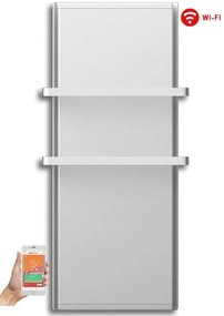 Radialight Icon 2B WiFi 1000 Watt Λευκή - Ψηφιακή Πετσετοκρεμάστρα Μπάνιου