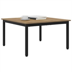 vidaXL Τραπεζάκι σαλονιού Artisan Δρυς 80 x 80 x 45 cm