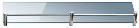 Ραφιέρα Μπάνιου Διάφανη Mensole 0666 60cm Clear Karag Γυαλί